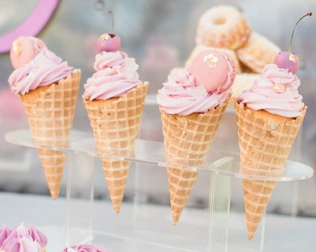 ice cream cones