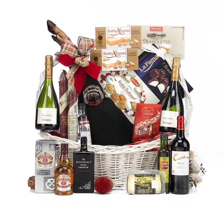 gourmet gift basket wedding registry gift