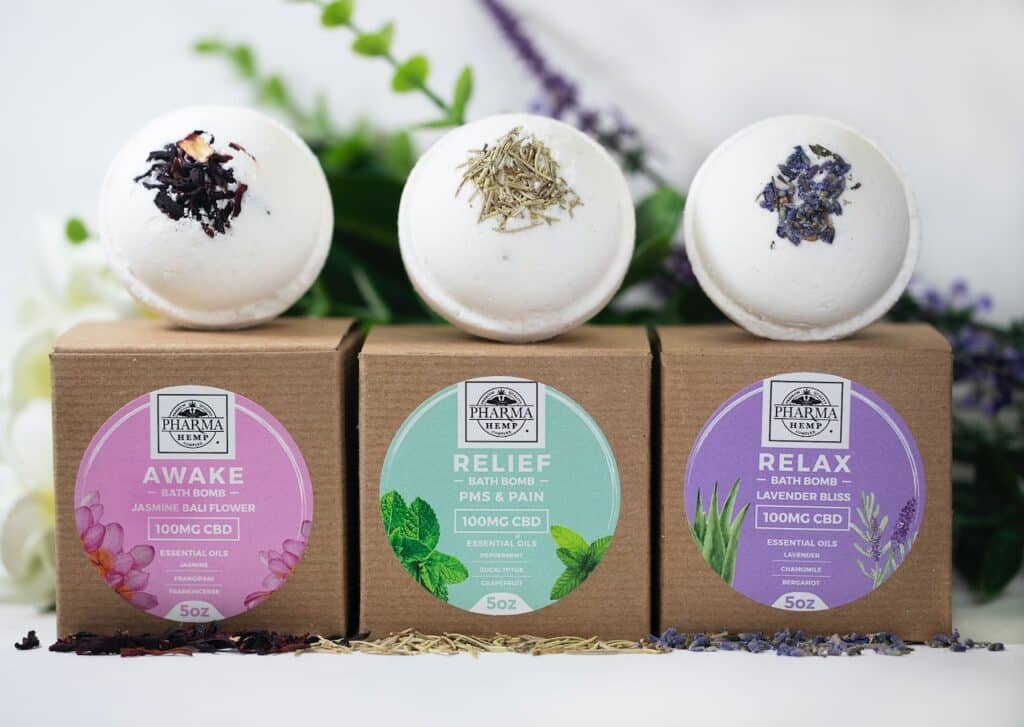 Bath bombs for your at-home spa gift to bridesmaids