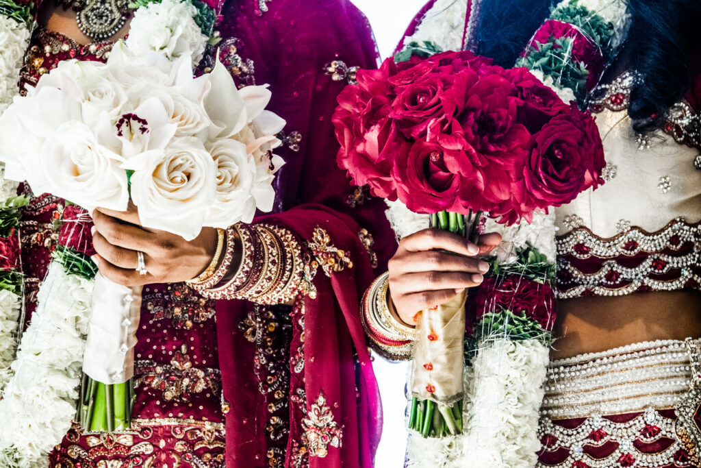 Two Indian Wedding Bouquets